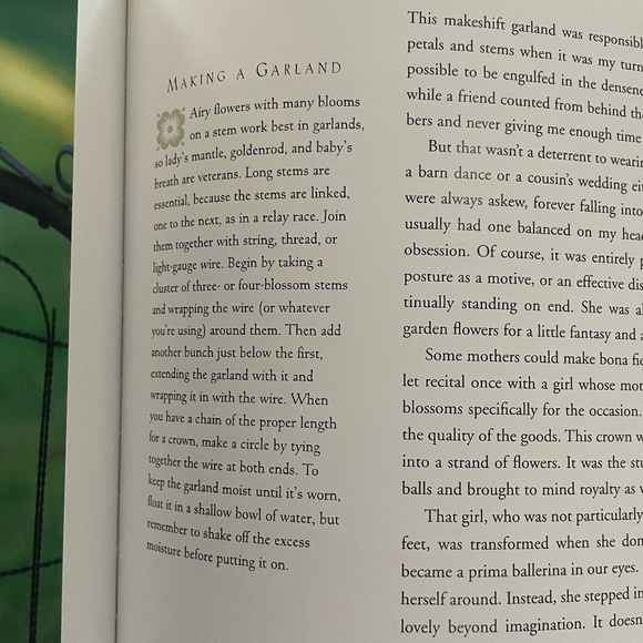 A TIME TO BLOSSOM MOTHERS, DAUGHTERS, AND FLOWERS HARDBACK BOOK - Picture 10 of 10